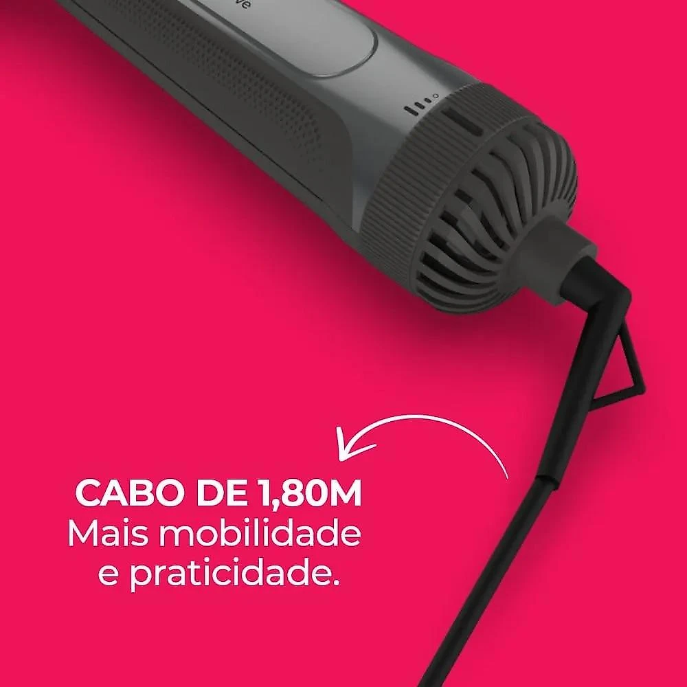 Escova Secadora Cadence Linda&Leve 4 em 1 - Bivolt