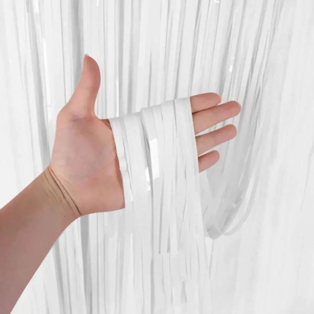 Kit de Decoração Israel Metalizado Cortinas Balões Faixa Azul e Branco Extra Festas