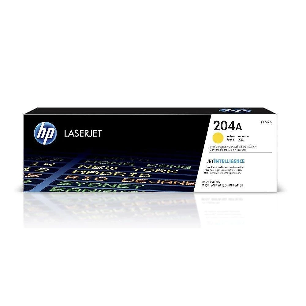 Toner Original Hp Cf512a 204a Amarelo M180nw M-180nw M180 1k