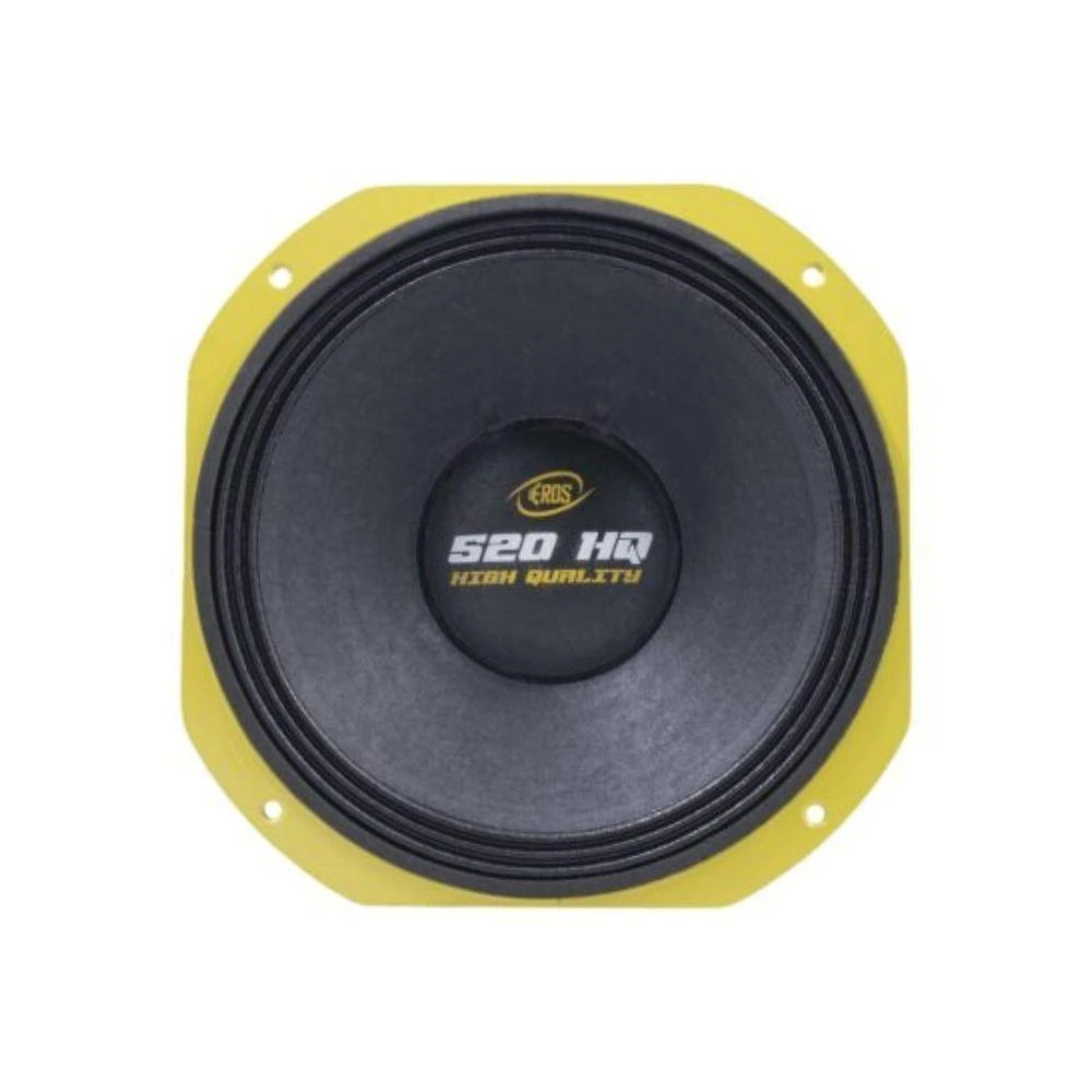 Alto Falante Automotivo Eros E-520 HQ 4R 10 520W RMS com Fidelidade e Clareza nas Frequências Médias