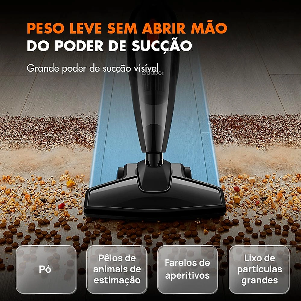 Aspirador De Po Vertical Gaabor Smart Sweep GVCW-M15A Preto 127V