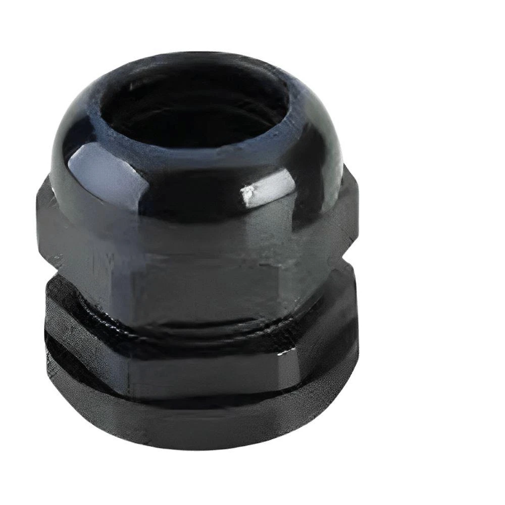 Conector Prensa Cabo S877LPTI Rosca Longa M50 Nylon Preto Steck
