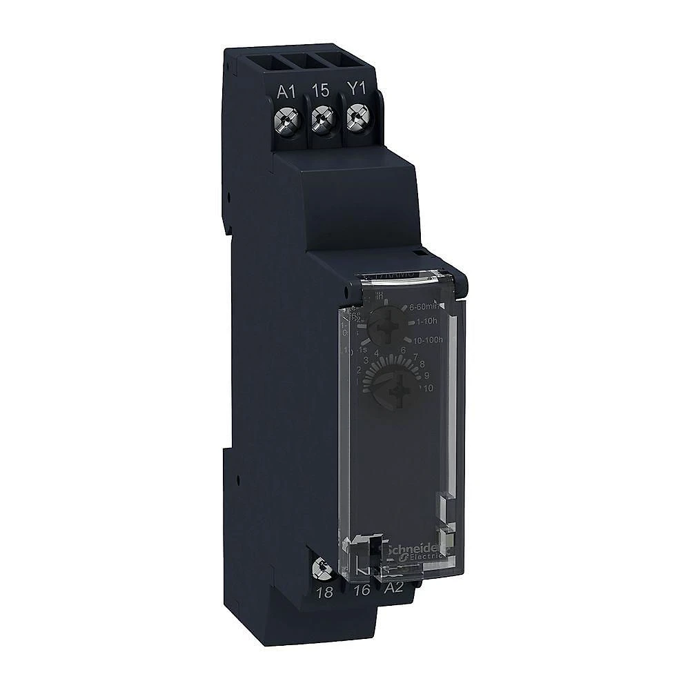 Relé de Temporização com Retardo na Ligação RE17RAMU Atraso a At 17,5MM Schneider Electric