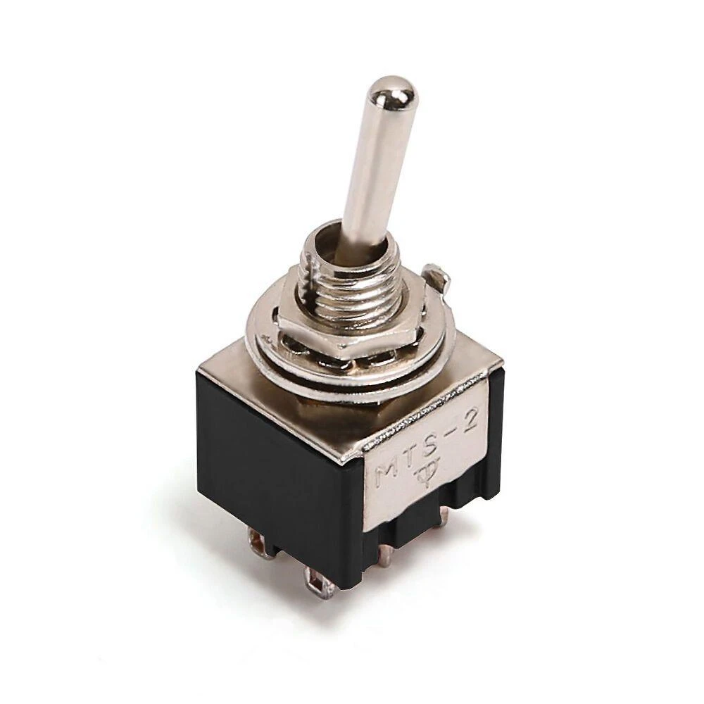 Chave Seletora Mini M203-NI 2 Posições Toggle Niquelada Spirit