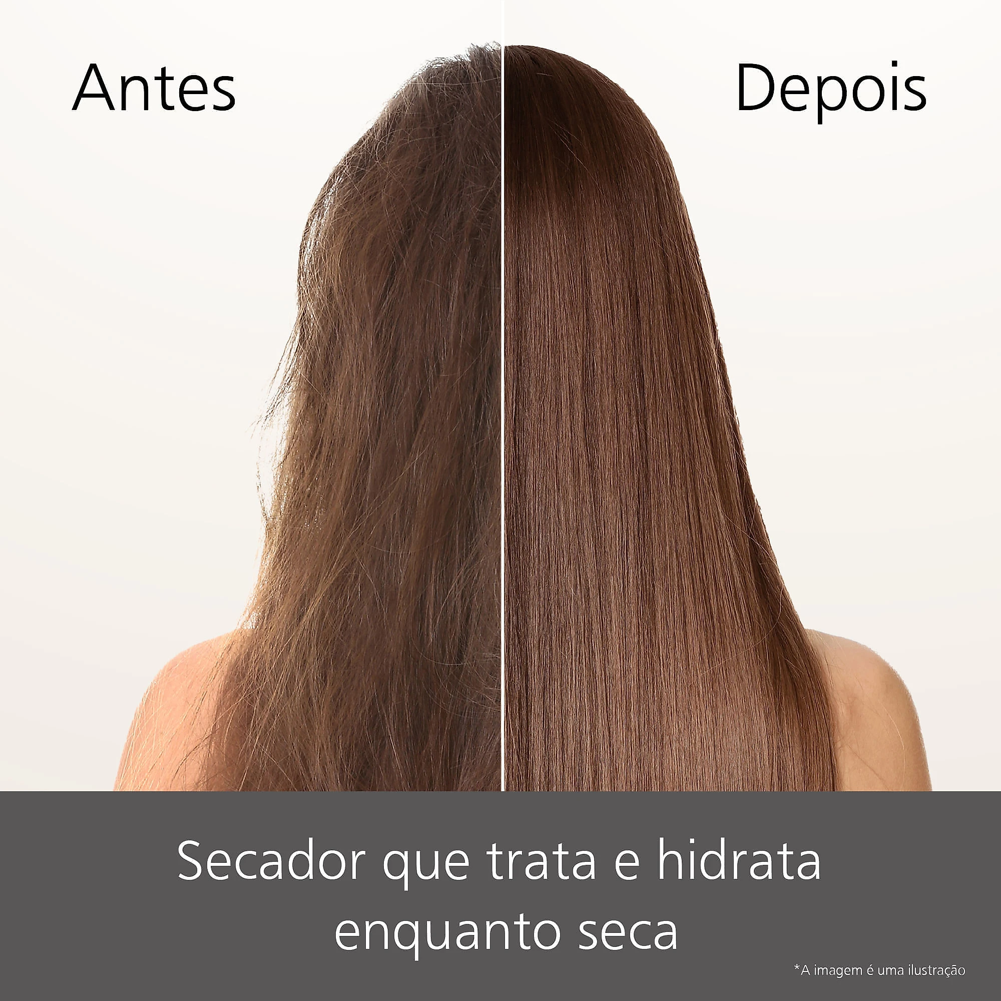 Secador de cabelos Panasonic Nanocare com Tecnologia Nanoe™ Trata e Hidrata - EH-NA6A 127v