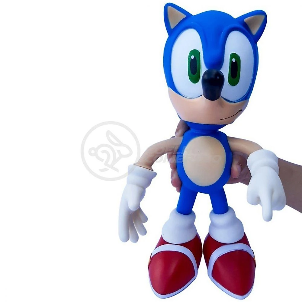 Boneco Action Figure Sonic Articulado 23cm