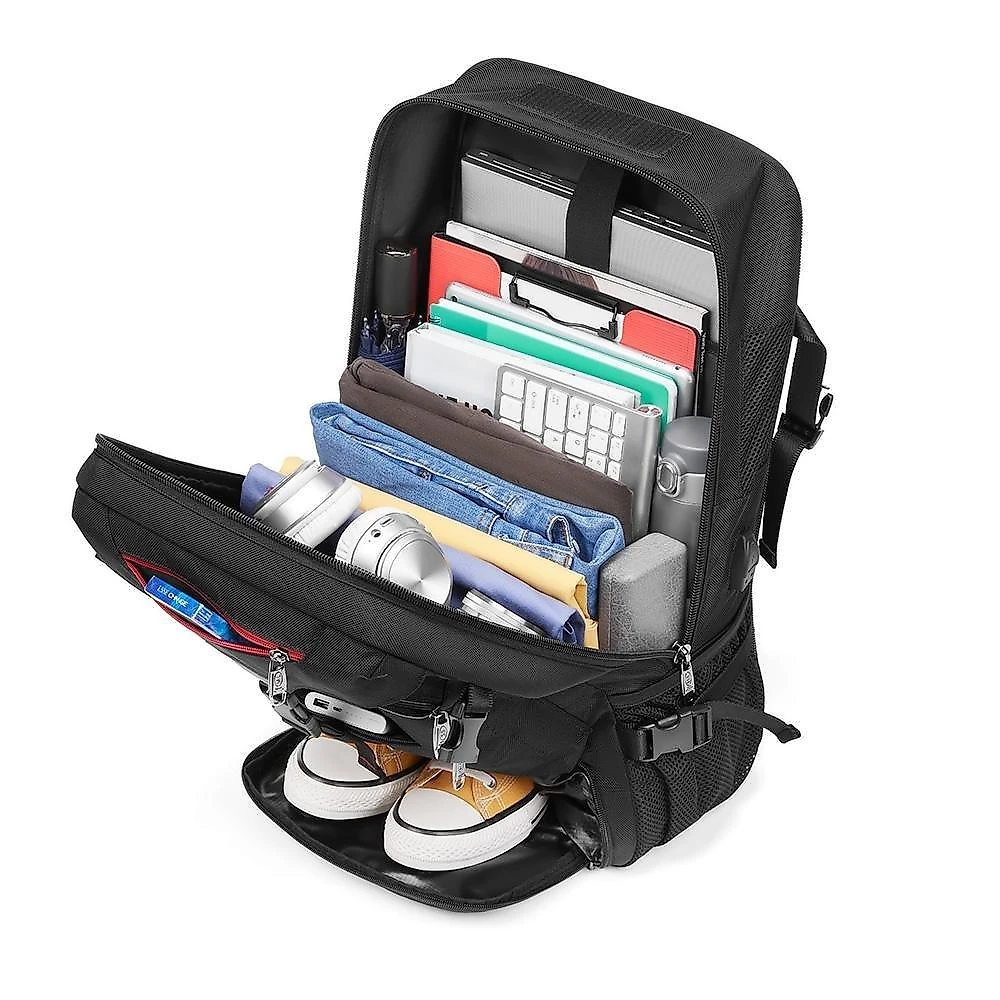 Mochila Gamer Rise Mode para Notebook até 15.6", Trip 01 Backpack Preto - RM-BP-T-01-B