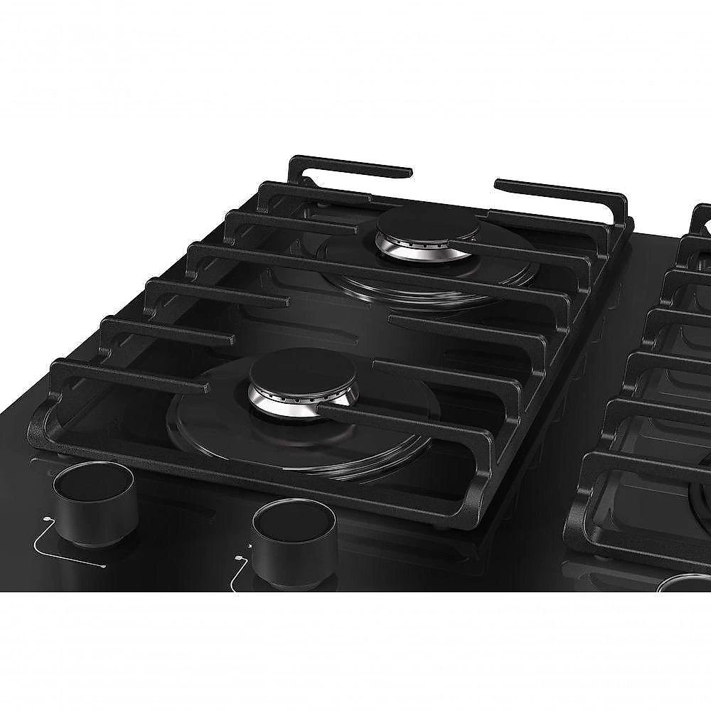 Fogão Cooktop 4 Bocas MCG4bm Grade Dupla Mesa De Vidro Mueller Preto Bivolt