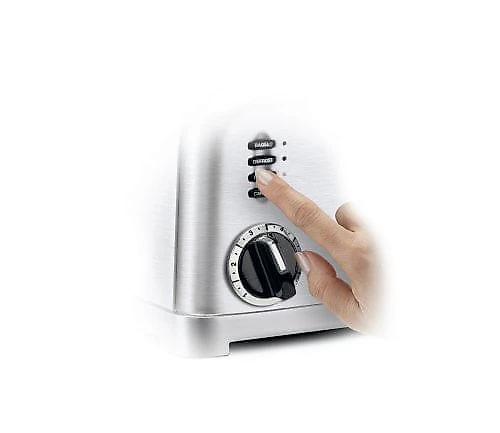 Torradeira Elétrica Cuisinart CPT180 Metal Classic 4 fatias Prateado 110V