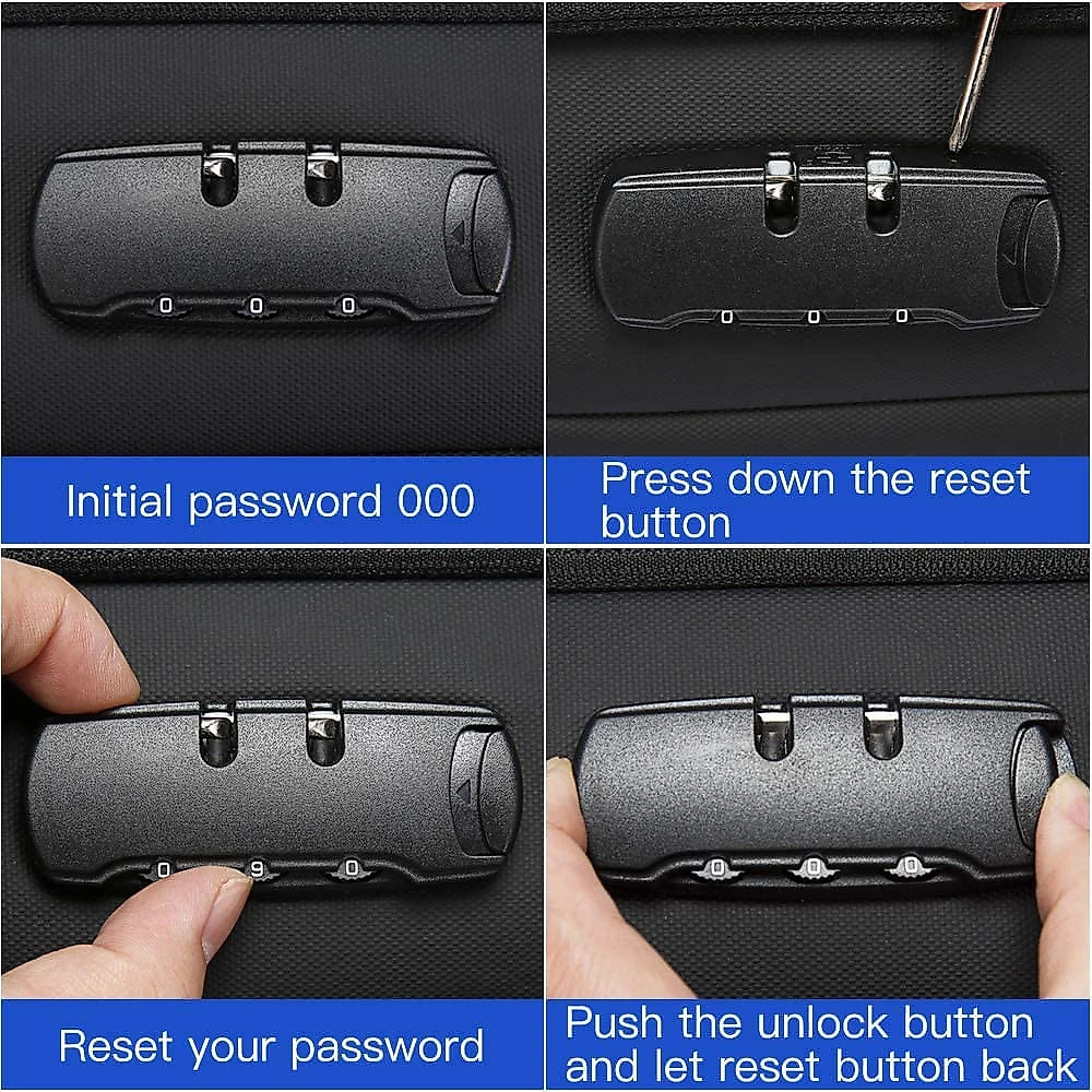 BANGE Mochila para Laptop 24 cm com Porta Carregador USB e À prova DÁgua Preta