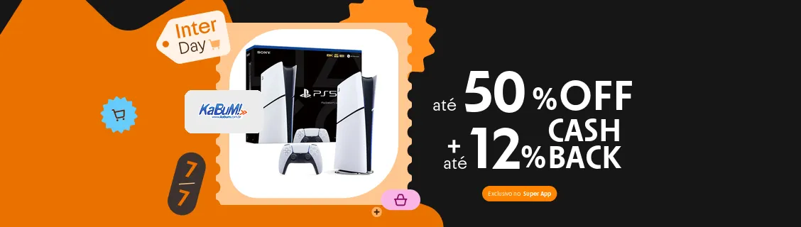 KABUM com até 12% de cashback