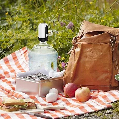 Miniatura Bomba Elétrica para Garrafão Água 20L - Pureza Garantida