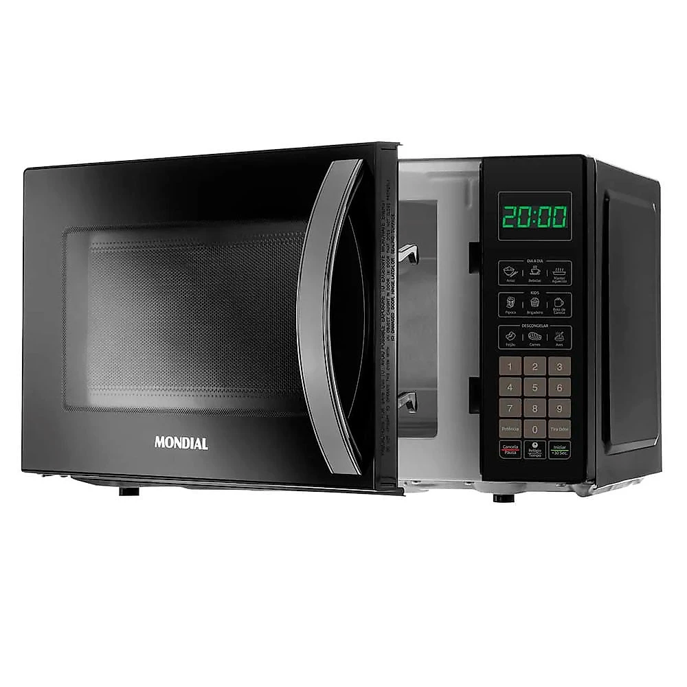 Micro-ondas Mondial MO-01-21-B 21 Litros 1200W Preto - 110V