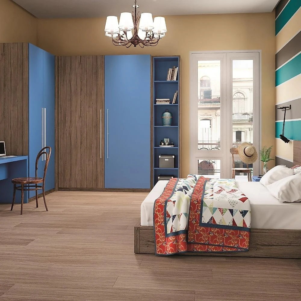Piso Laminado 21,7cm X 7mm X 1,35m Prime Click Eucafloor Piso Laminado 2,36m² - Andorra New