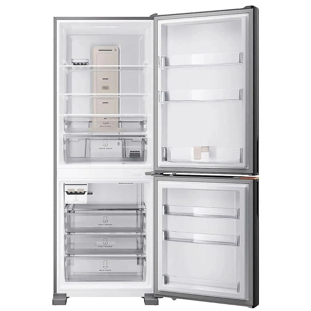 Geladeira Brastemp Smart Frost Free Inverse BRE66AK 500 Litros Inox Bivolt