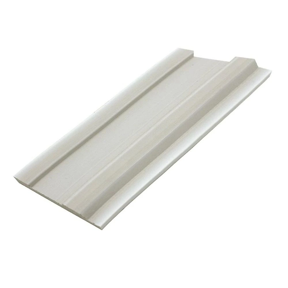 Rodapé de Poliestireno Liso 7cm x 2,4m Rende 2,4 Metros Branco