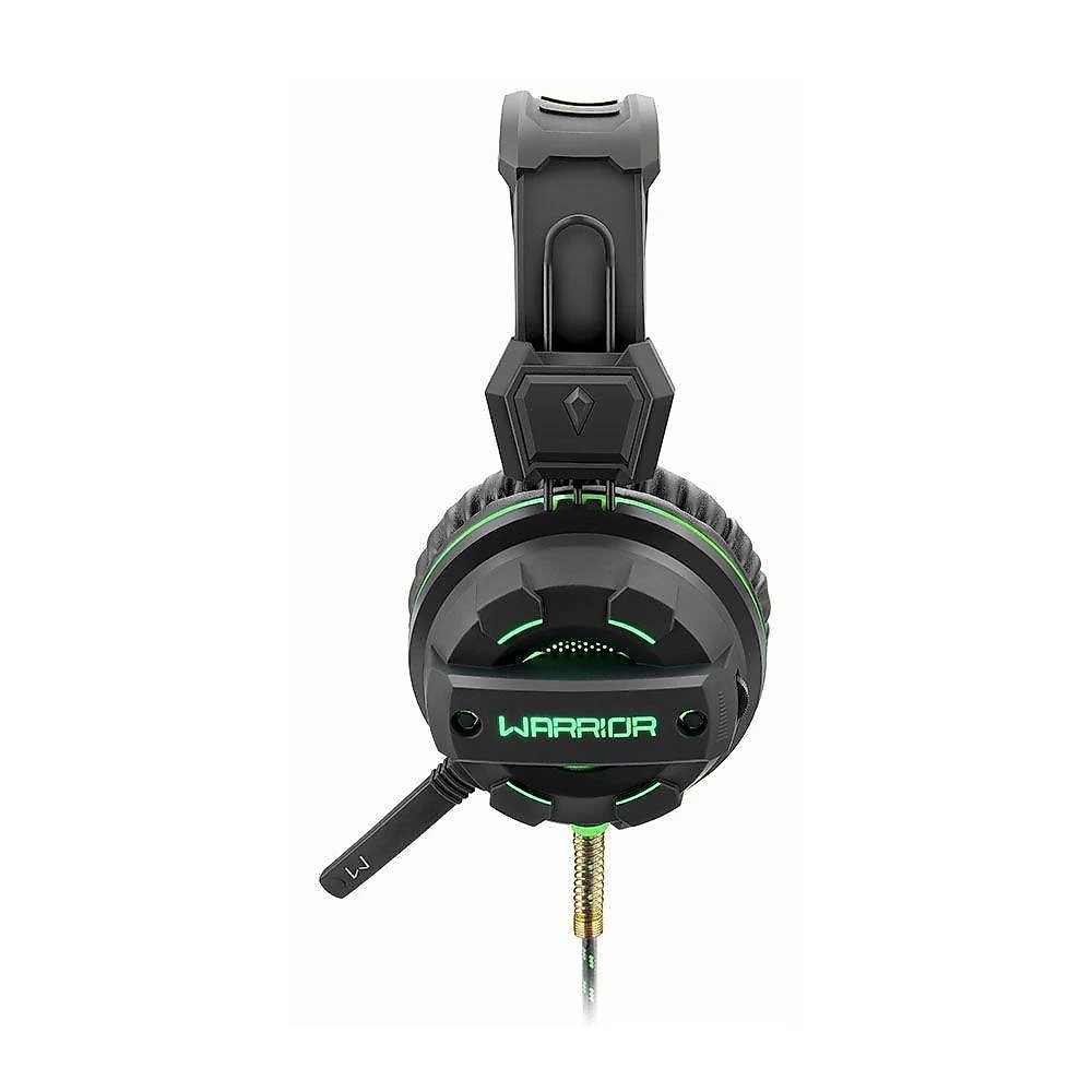 Headset Gamer , Usb E P2 Com Led Verde, Fone De Ouvido C- Microfone