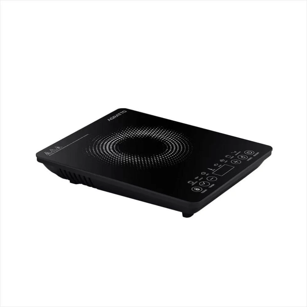 Cooktop indução preto 1 boca 1200w 127v agratto