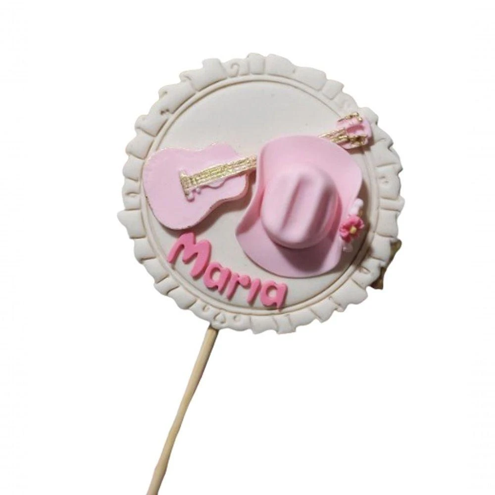 Cortador Moldura Espelho Redondo Babado Plástico PLA 7CM Transparente HB Formas e Cortadores