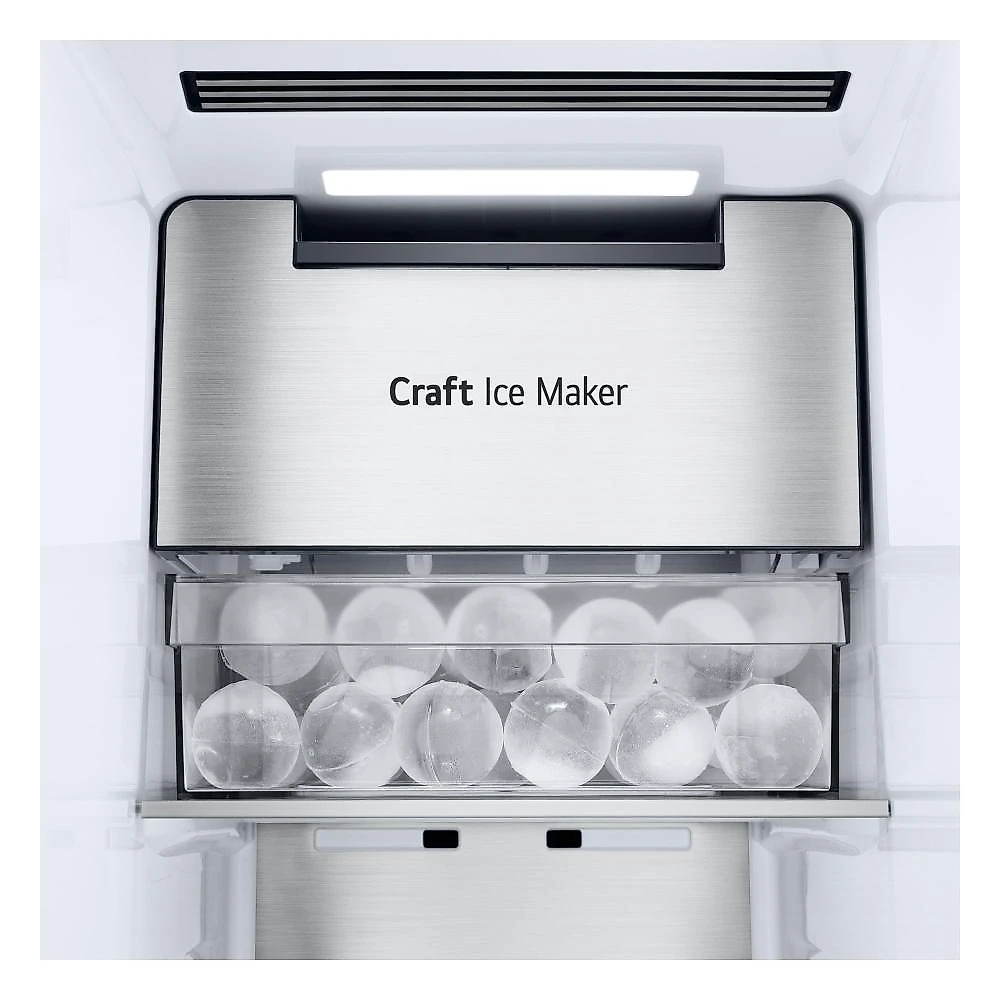 Geladeira lg side by side instaview gc-x267gl5 628l inox look inverter bivolt