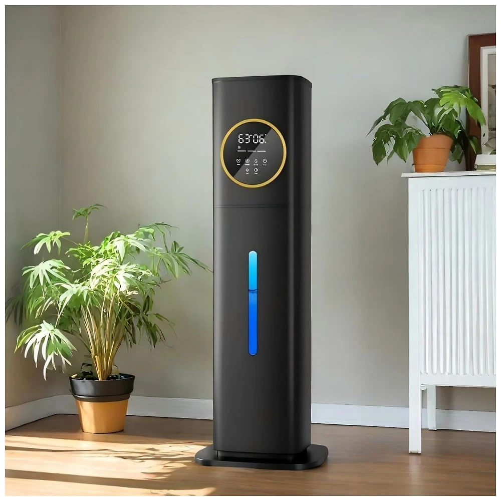 Umidificador 8L com Umidade Personalizada, Luz Noturna, Temporizador de 12H, Caixa de Aroma e Trava para Crianças para Ambientes até 74m2, 110V 25W,