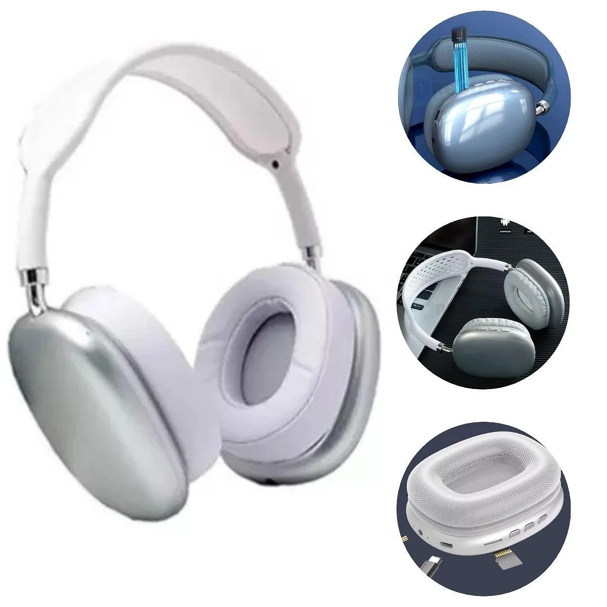 Miniatura Fone Max P9 Bluetooth Recarregável