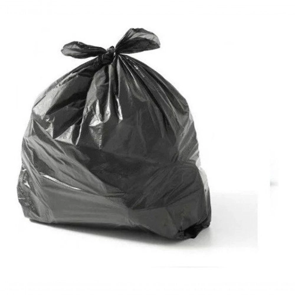 Saco para Lixo P-020LT 20L Reforçado para Descarte de Resíduos Preto Higipack com 300 Unidades
