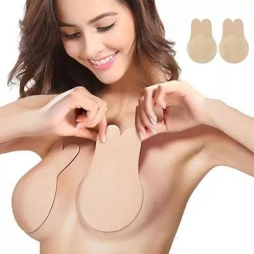 Miniatura Sutiã Adesivo Push Up Levanta Seios Coelho - Tamanho S