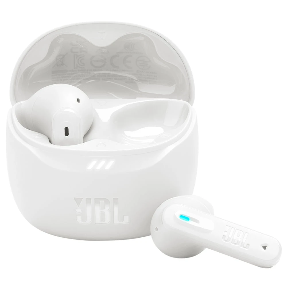 Fone de Ouvido sem Fio Tune Flex 2 Branco Até 48 horas de Bateria, IP54