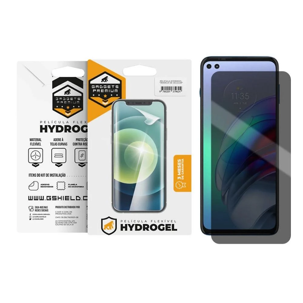 Película Privacidade Hydrogel para Motorola Moto G100 - Gshield