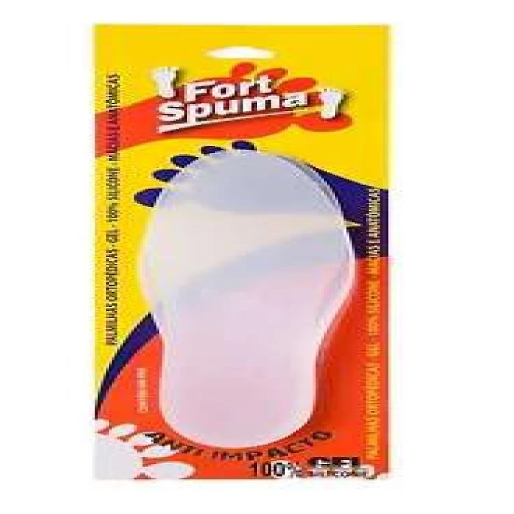 Palmilha Fort Spuma De Silicone - Transparente - TRANSPARENTE
