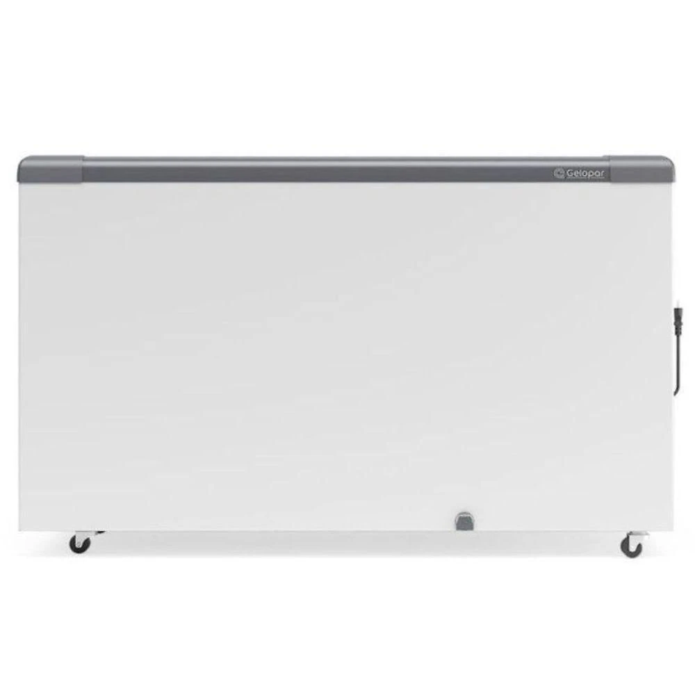 Freezer Plano Horizontal Gelopar Manual 395L GHD400 Cinza 110V