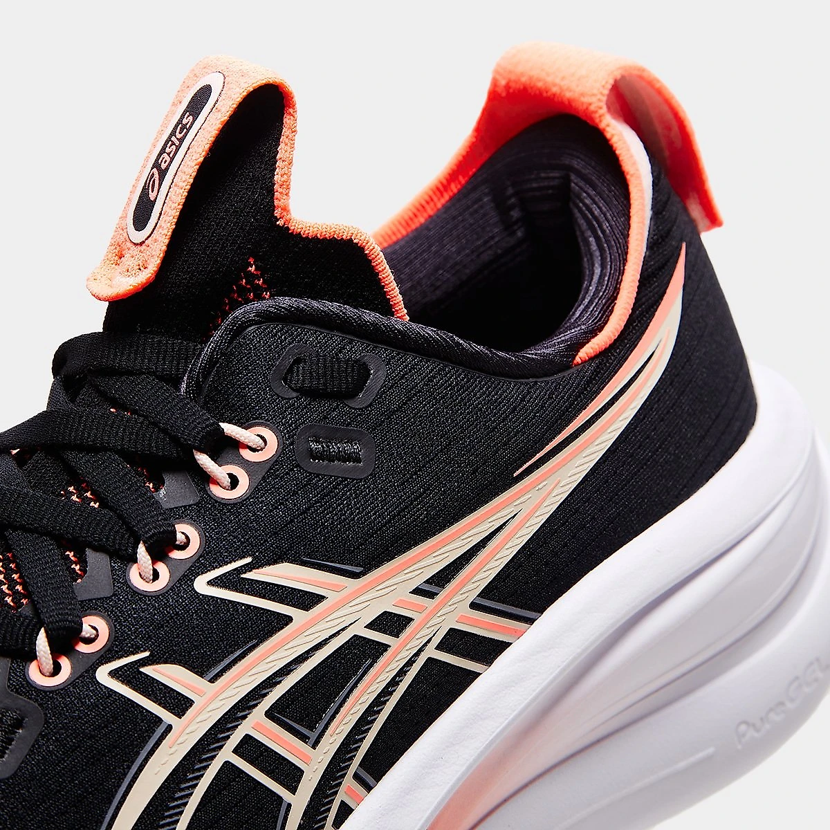 Tênis Asics Gel-Nimbus 28 Feminino Preto+Rosa - 34