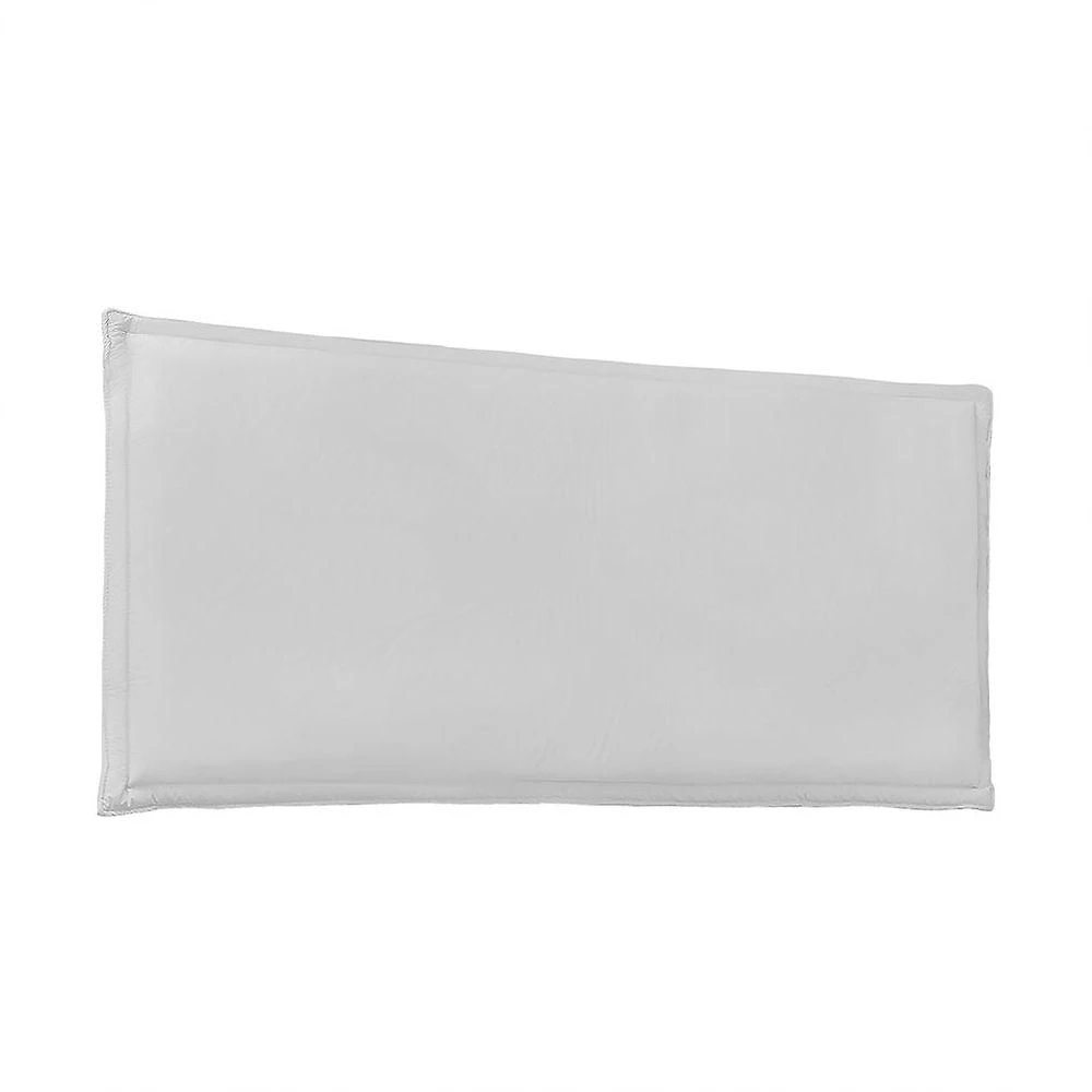 Cabeceira Painel Garden King 195cm Corino Branco