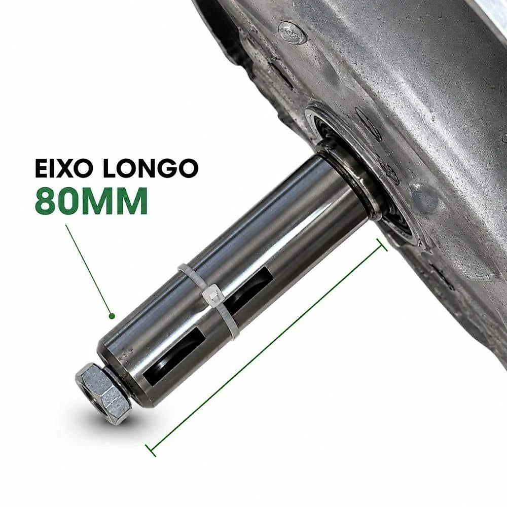Motor Vertical a Gasolina Eixo Longo para Cortador de Grama 1P68FEP (80) 6HP 176CC 0,85L