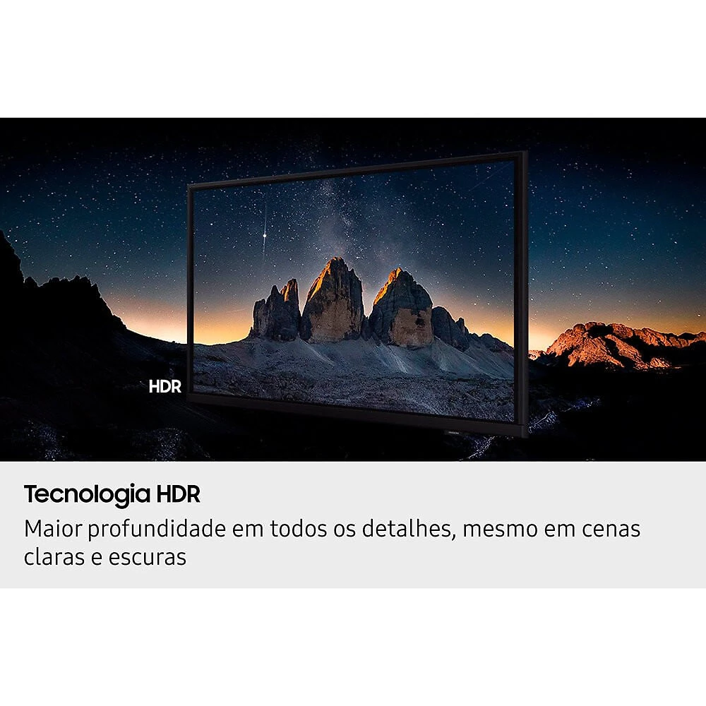 Miniatura Smart TV 32 Polegadas Samsung H5000F 2025 HD Tizen Som em Movimento 108362402217 - Preto - Bivolt