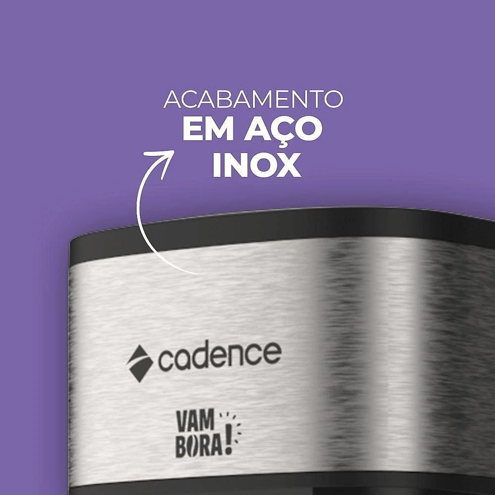Cafeteira Elétrica Cadence Vambora Com Copo Térmico 110V