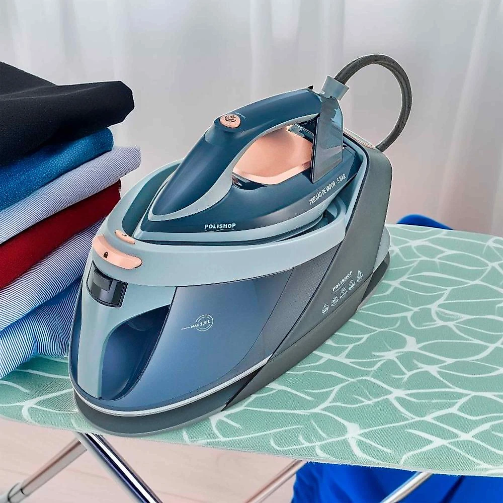 Ferro de passar protect & care polishop 127v