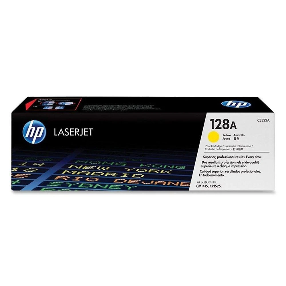 Toner Original Hp 128a Ce322a Amarelo Laserjet
