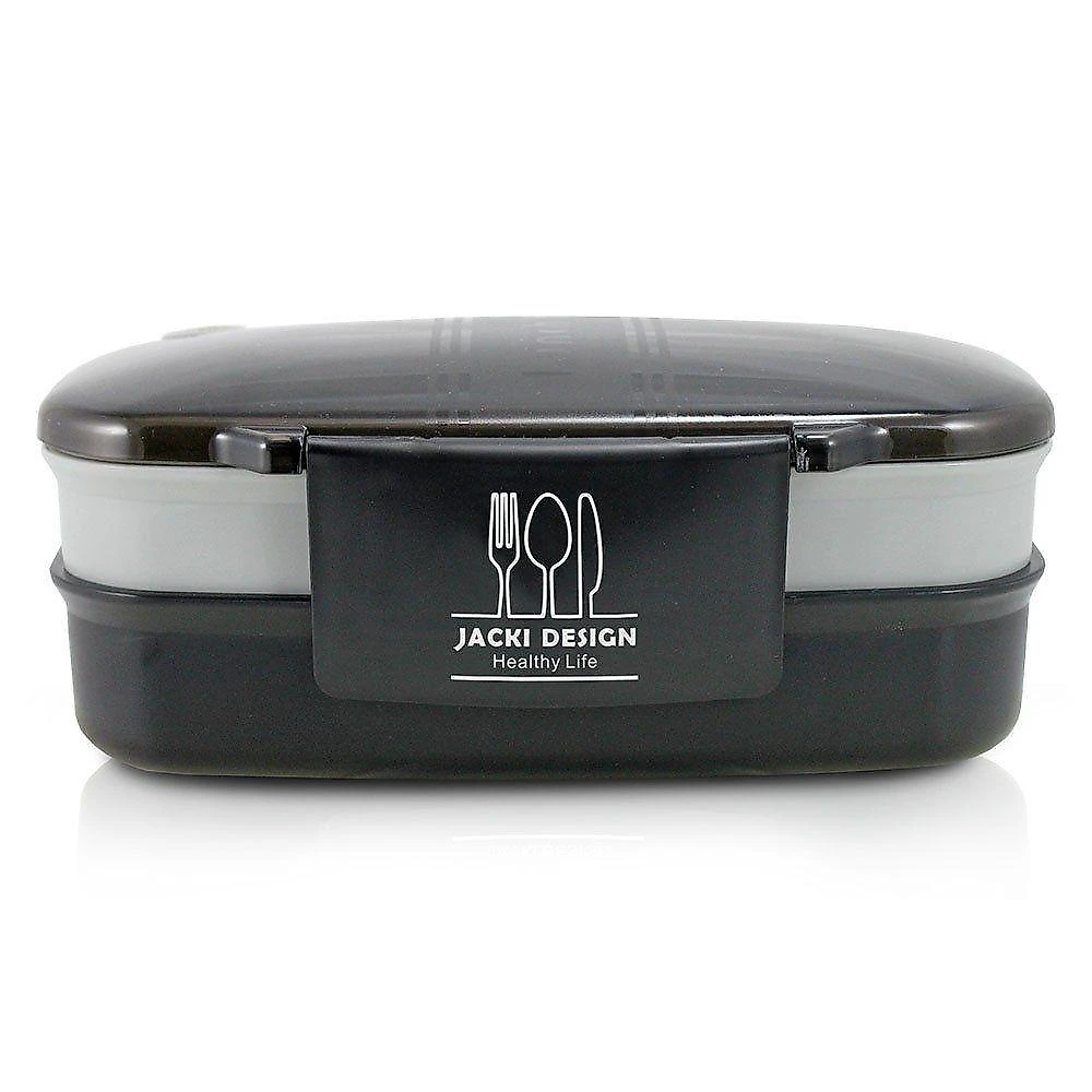 Kit Bolsa Térmica, Marmita E Garrafa 700ml Preto-marrom