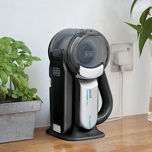 BLACKDECKER, Aspirador de Pó portátil sem fio, 1400 W, 443 ml, 110 V, preto.