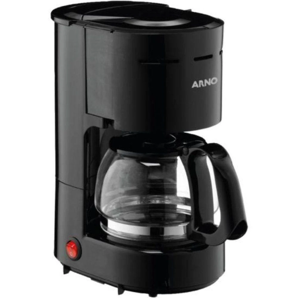 Cafeteira Arno Classic Vidro 15 Xícaras Preto 110V