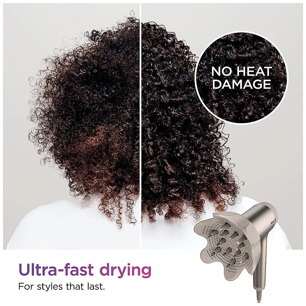 Shark HD113BRN Secador de Cabelo Profissional com 2 Velocidades e 3 Temperaturas 110V Bronze