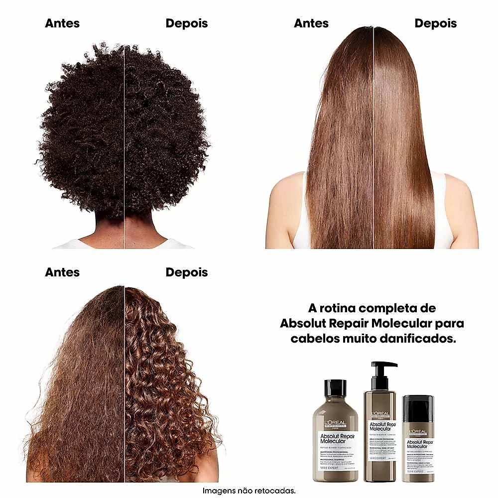 L'oréal professionnel absolut repair molecular sérum com enxágue 250ml
