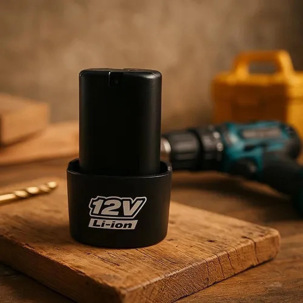 Bateria Recarregável Yeet 12V 1.3Ah Li Ion para Parafusadeira e Furadeira Universal