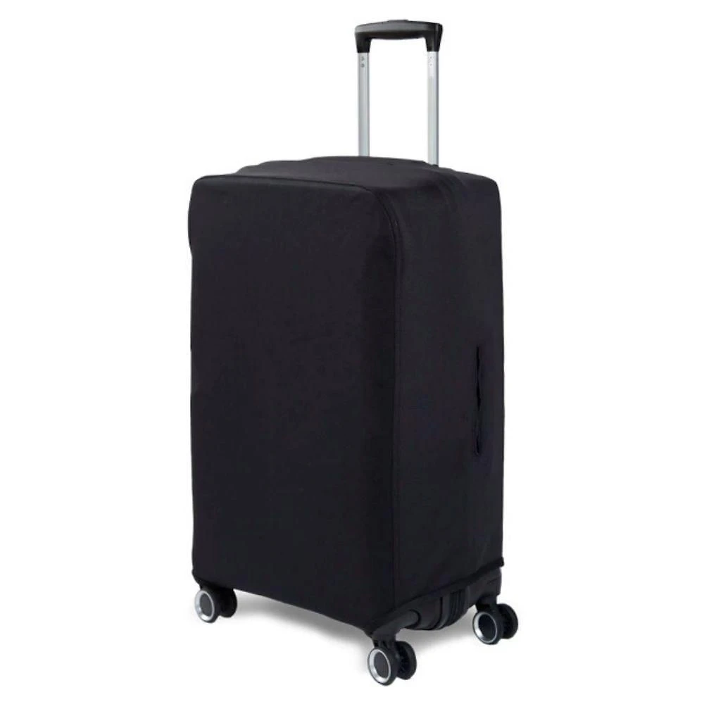 Capa de Mala de Viagem Grande Reforçada em Poliéster com Zíper Preto com Abertura para Alças