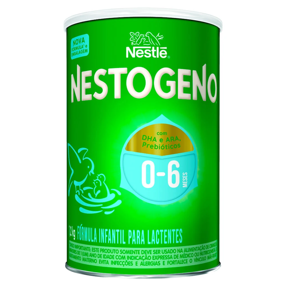 Nestogeno 1 Fórmula Infantil de 0 a 12 Meses 1,2kg