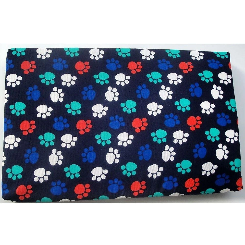 Colchão Pet Viscoelástico Nasa Gel Infusion Raça Pequena 70 X 45 X 5cm Cor Pata - Aumar