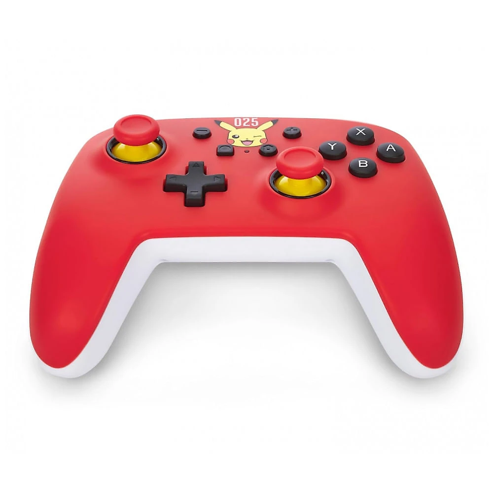 Controle com fio PowerA para Nintendo Switch Laughing Pikachu amarelo cabo USB destacável 3m