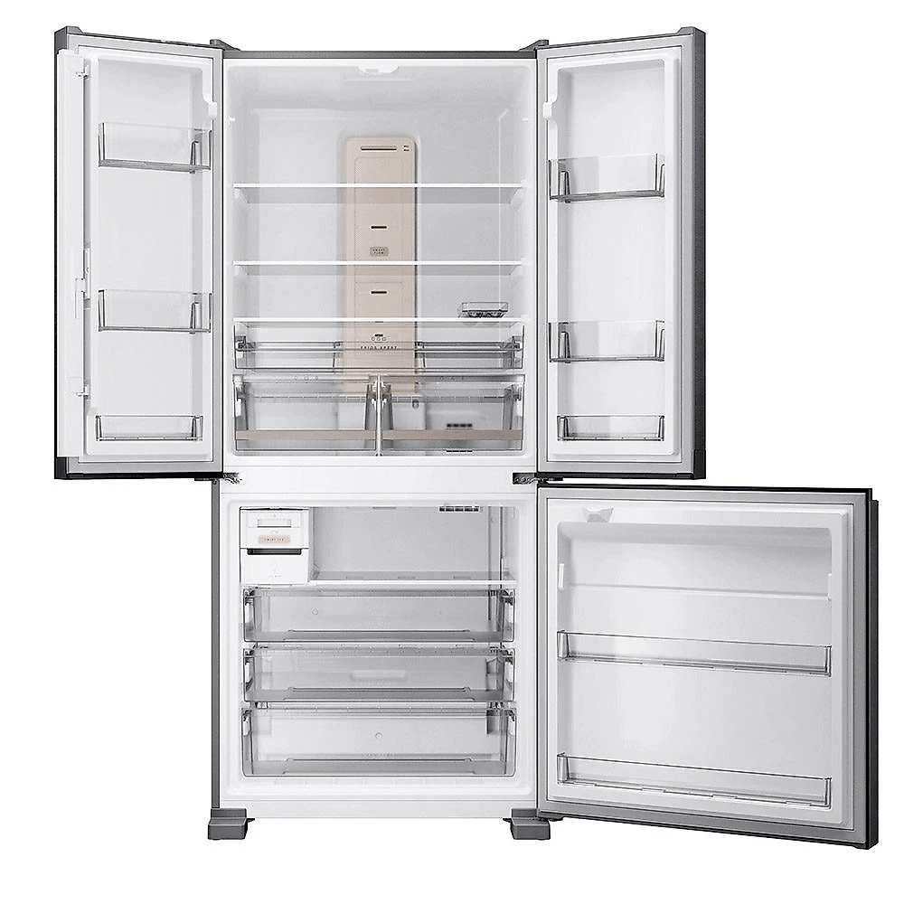 Refrigerador de 03 Portas Brastemp Frost Free com 630 Litros Inox - BRO88AK Bivolt